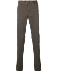 Pantalon en coton marron Pt01