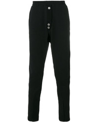 Pantalon en coton noir Alchemy