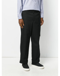 Pantalon en coton noir Craig Green