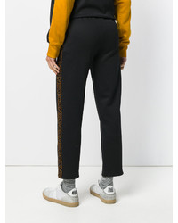 Pantalon en coton noir Stella McCartney