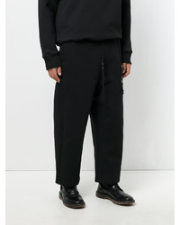 Pantalon en coton noir Damir Doma