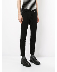 Pantalon en coton noir Attachment