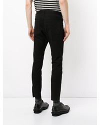 Pantalon en coton noir Attachment