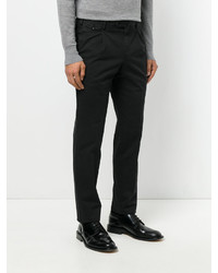 Pantalon en coton noir Pt01