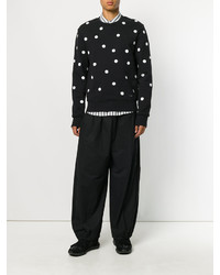 Pantalon en coton noir Unconditional