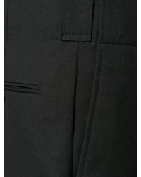 Pantalon en coton noir Saint Laurent