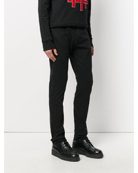 Pantalon en coton noir No.21