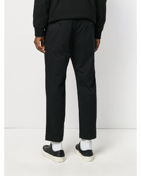 Pantalon en coton noir Diesel