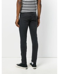 Pantalon en coton noir Dondup