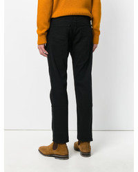 Pantalon en coton noir Jacob Cohen