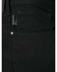 Pantalon en coton noir Armani Jeans