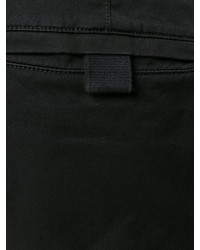 Pantalon en coton noir Helmut Lang