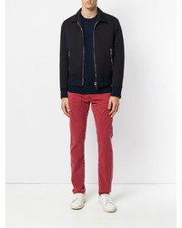 Pantalon en coton rouge Jacob Cohen