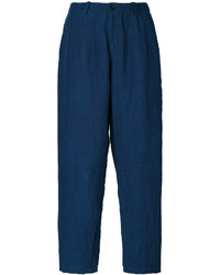 Pantalon en denim bleu marine Blue Blue Japan