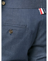 Pantalon en denim bleu marine Thom Browne