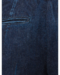 Pantalon en denim bleu marine Miharayasuhiro