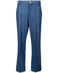 Pantalon en denim bleu Marc Jacobs