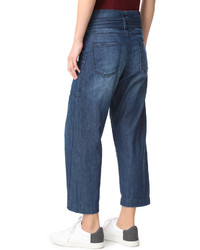 Pantalon en denim bleu Current/Elliott