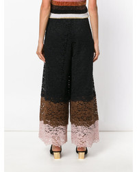 Pantalon en dentelle noir Antonio Marras