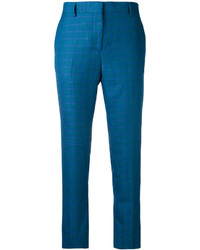Pantalon en laine bleu canard Paul Smith