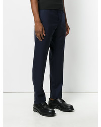 Pantalon en laine bleu marine Vivienne Westwood