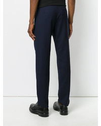 Pantalon en laine bleu marine Vivienne Westwood