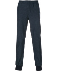 Pantalon en laine bleu marine Paul Smith