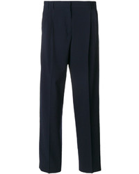 Pantalon en laine bleu marine Paul Smith