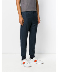 Pantalon en laine bleu marine Paul Smith