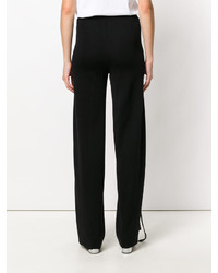 Pantalon en laine en tricot noir Circus Hotel