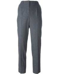 Pantalon en laine gris foncé Carven