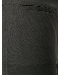 Pantalon en laine gris foncé Piazza Sempione