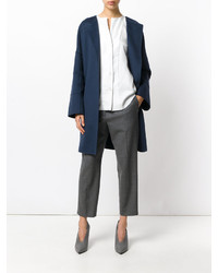 Pantalon en laine gris foncé Jil Sander