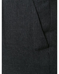 Pantalon en laine gris foncé P.A.R.O.S.H.