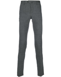 Pantalon en laine gris foncé Pt01