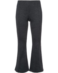 Pantalon en laine gris foncé Rosetta Getty