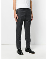 Pantalon en laine gris foncé Officine Generale