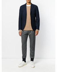 Pantalon en laine gris foncé Paul Smith