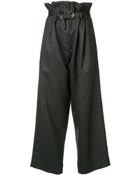 Pantalon en laine gris foncé Vivienne Westwood