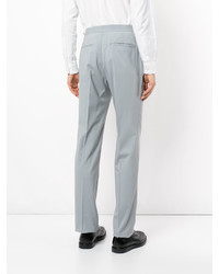 Pantalon en laine gris Cerruti