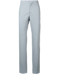 Pantalon en laine gris Cerruti