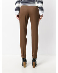 Pantalon en laine marron P.A.R.O.S.H.