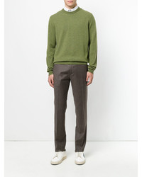 Pantalon en laine marron Paul Smith