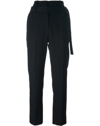 Pantalon en laine noir Ann Demeulemeester