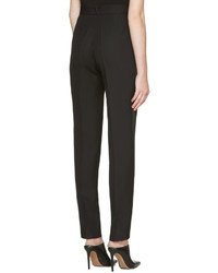 Pantalon en laine noir Pallas