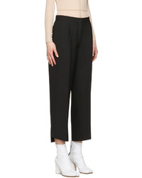 Pantalon en laine noir Acne Studios