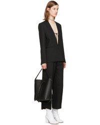 Pantalon en laine noir Acne Studios