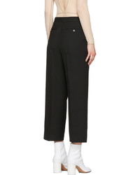 Pantalon en laine noir Acne Studios