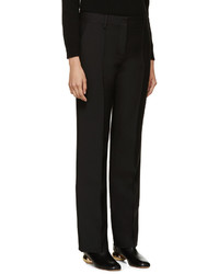 Pantalon en laine noir Valentino