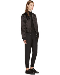 Pantalon en laine noir Neil Barrett